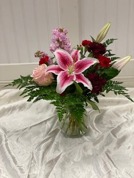 Date Night In Bouquet From Rogue River Florist, Grant's Pass Flower Delivery