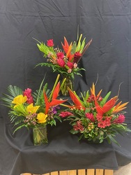 Tropical Arrangment From Rogue River Florist, Grant's Pass Flower Delivery